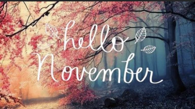 Welcome November