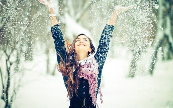 happy-girl-winter-snow-snowflakes-self-love