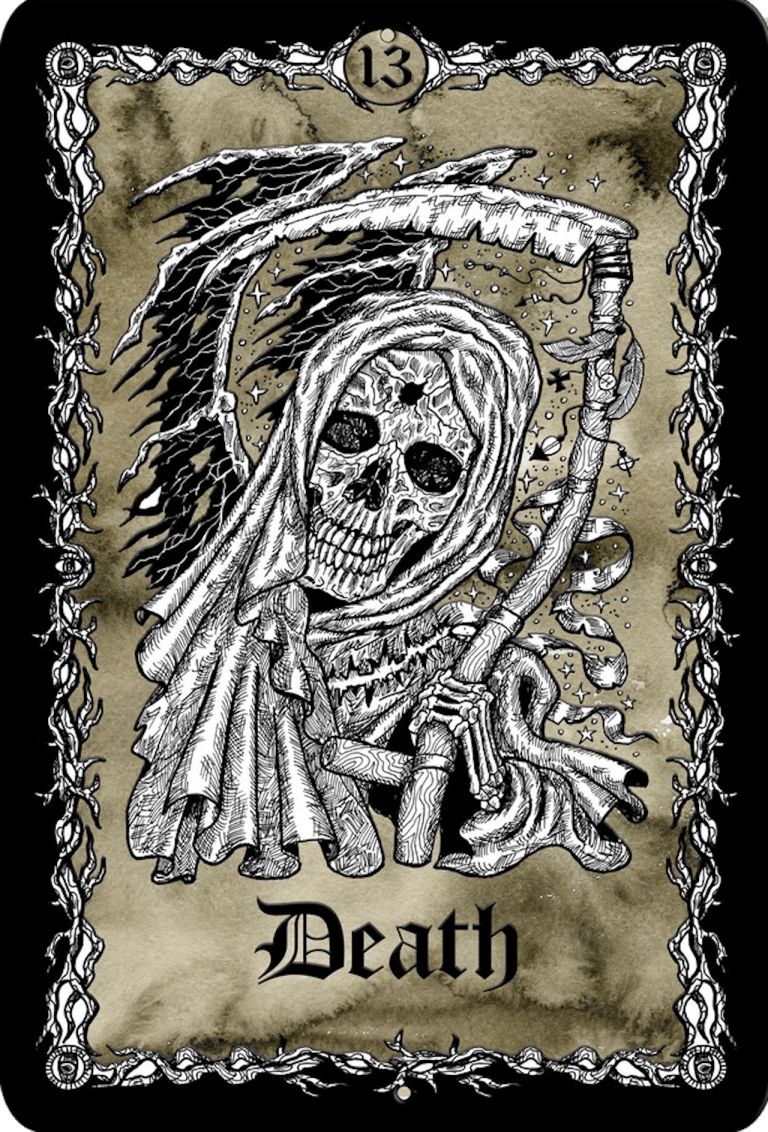 Tarot Death Card - 01